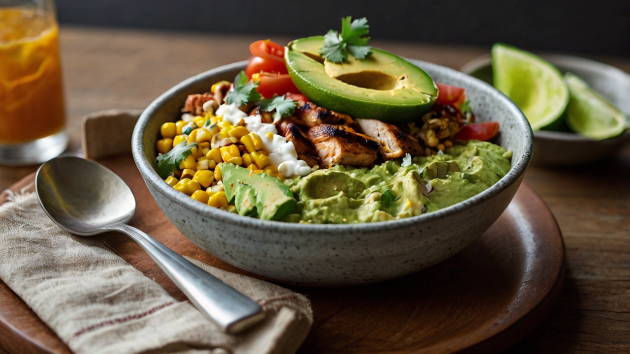 Fresh ingredients for our burritos