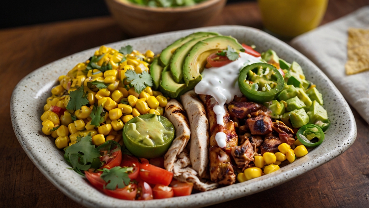 Spicy Chicken Burrito